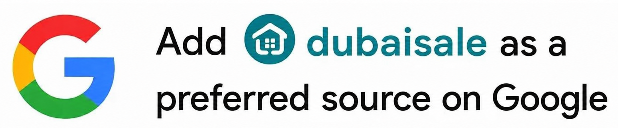DubaiSale as preffered sources in google